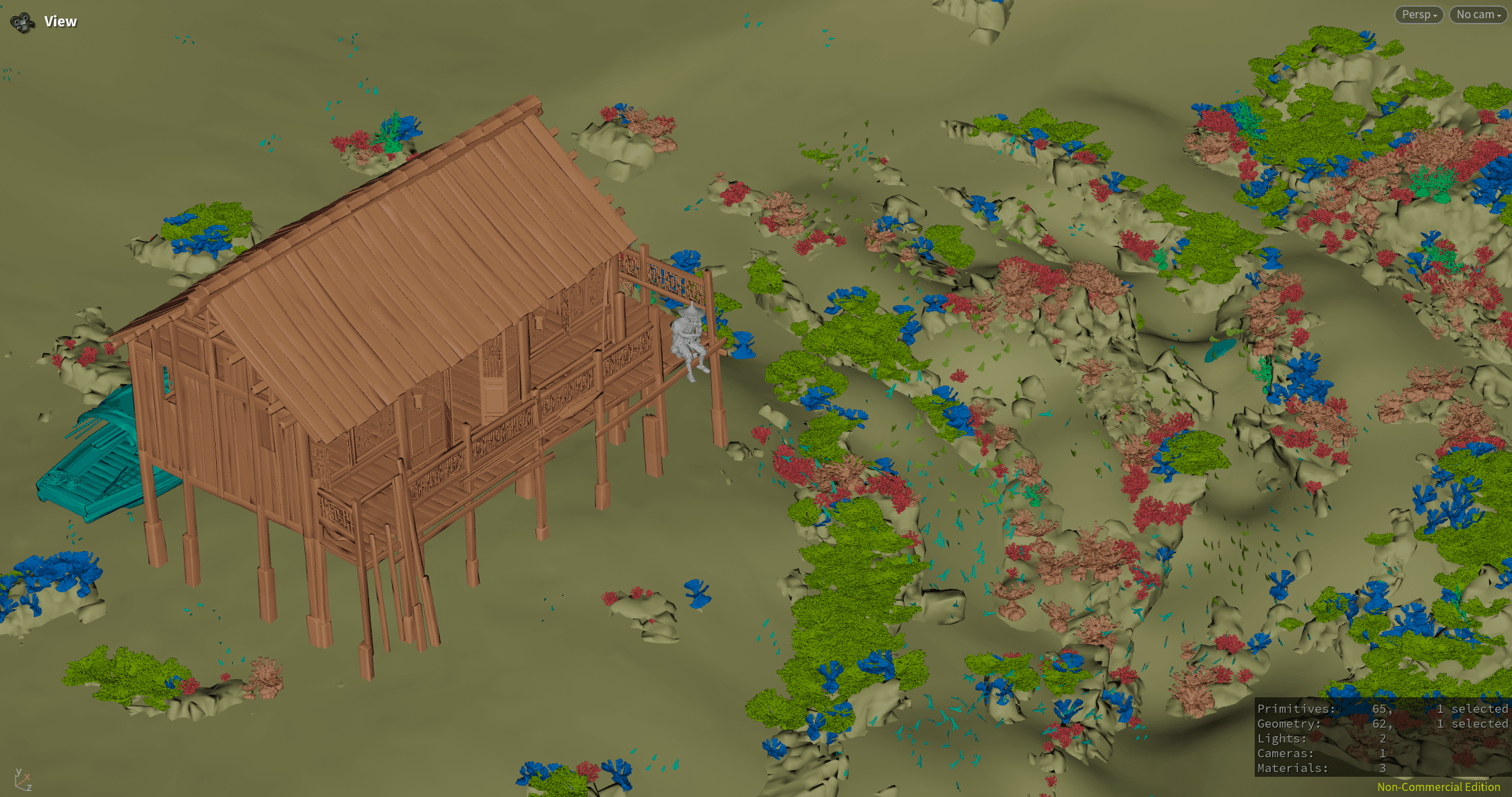 INITIAL PROCESS — From Maya to the new workflow