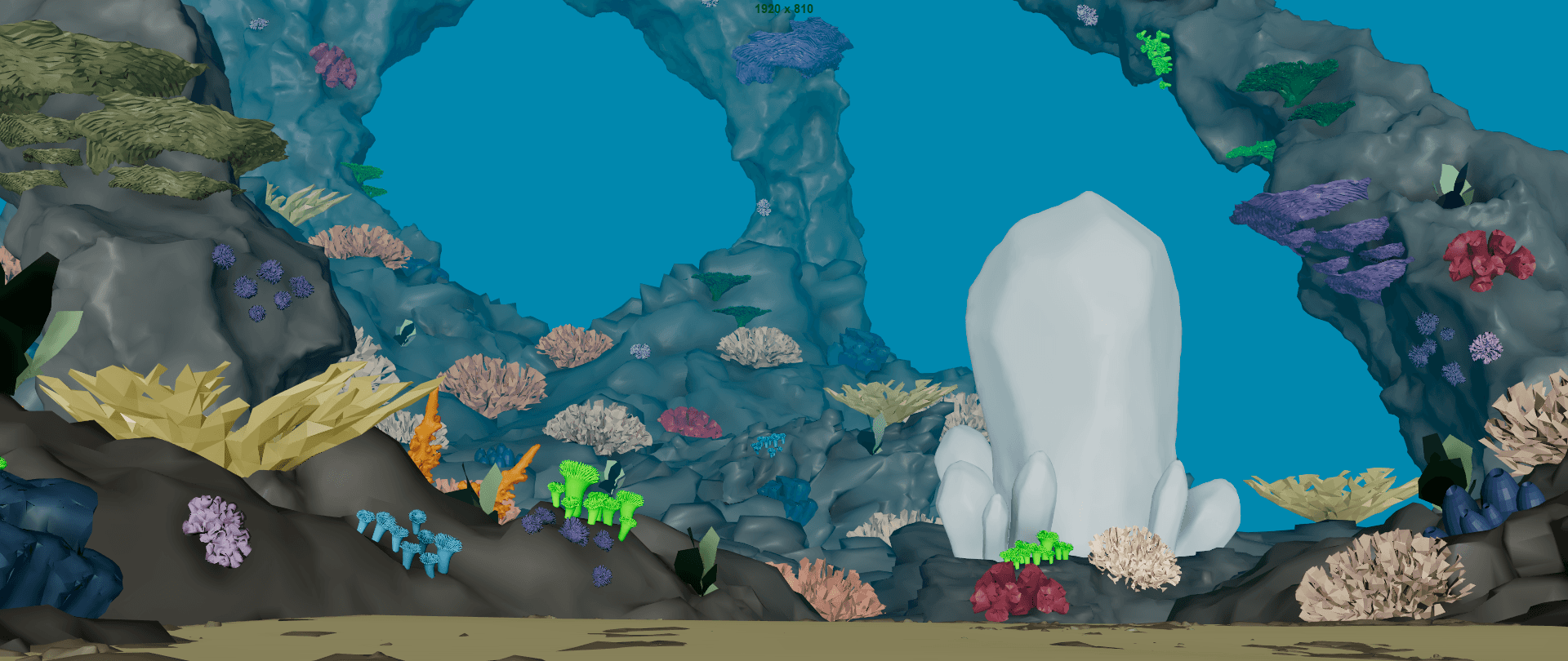 LAYOUT, GEOMETRY & SHADOWS — Building a living ocean - 1